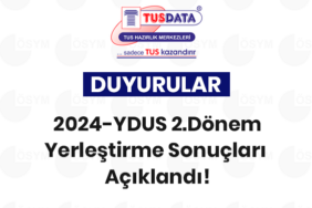 ydus yerleştirme sonuçları 2024