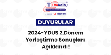 ydus yerleştirme sonuçları 2024